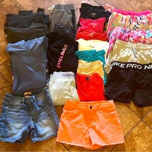 Nike Pro & lot of girls clothes
